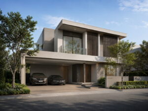 แบบบ้านสีเทา 2 ชั้น — ภาพที่ 13